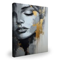 Obraz Do Salonu Nowoczesny PORTRET Kobiety Styl Glamour 50cm x 70cm