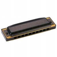 Pro Harp A-dur - Harmonijka ustna diatoniczna rockowa czarna/mosiądz Hohner