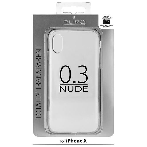 PURO 0.3 NUDE Apple iPhone X - TRANSPARENT na Arena.pl