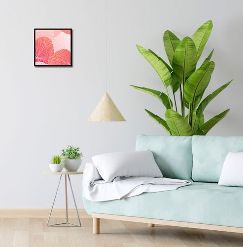 Plakat 30x30cm Koralowy Ogród na Arena.pl