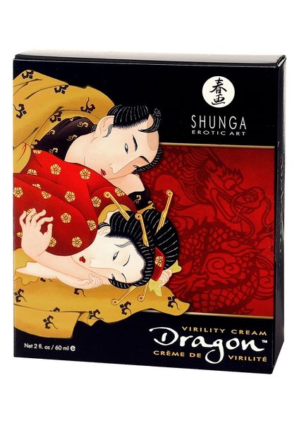 Shunga - Dragon Virility Cream For Men 60 Ml zdjęcie 2