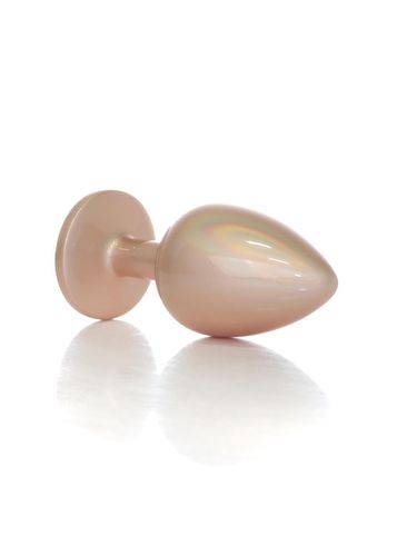 plug-jewellery pearl gold plug- clear l na Arena.pl