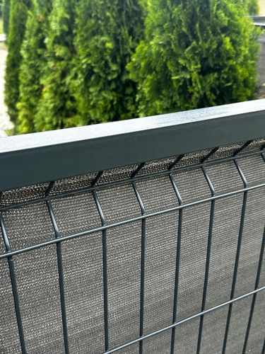 Siatka cieniująca 90% grafitowa maskująca 1,2x10m na płot ogrodzenie na Arena.pl