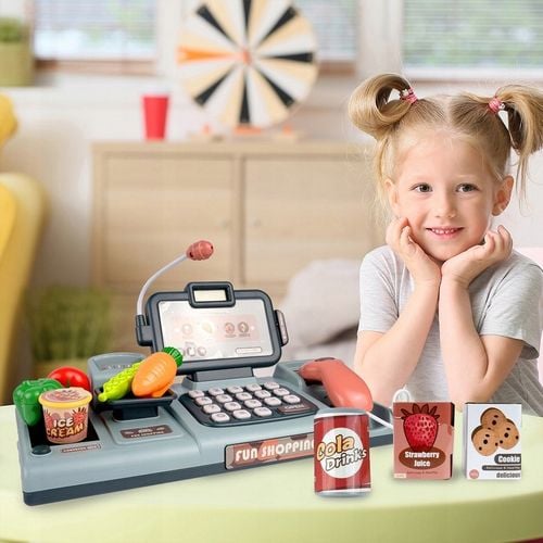 KASA FISKALNA SKLEPOWA INTERAKTYWNA ZAKUPY WAGA SKANER RUCHOMA TAŚMA KOSZYK na Arena.pl