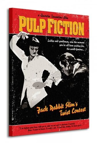 Pulp Fiction (Twist Contest) - Obraz na płótnie 60x80 cm na Arena.pl