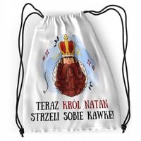 Plecak Dla Natana Sportowy Szkolny Worek Torba Z Nadrukiem Ze Zdjęciem