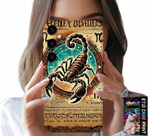 ETUI DO SAMSUNG GALAXY A05S - SKORPION ZNAK ZODIAKU ASTRONOMIA + FOLIA na Arena.pl