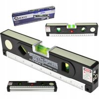 Poziomica laserowa z miarą 1,5 m podświetlana G03311