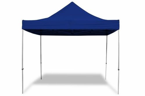Pawilon ogrodowy Profi rozkładany 3 x 3 m - niebieski 2 ściany na Arena.pl