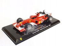 DeAgostini FERRARI F2002 #2 Rubens Barrichello 2nd F1 2002 1:24