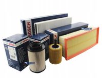 zestaw 4 filtrów bosch VW TIGUAN I 1 5N 2.0 TDI