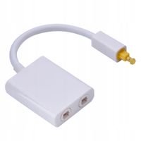 ADAPTER ROZDZIELACZ SPLITTER OPTYCZNY TOSLINK 1X2