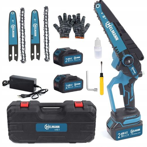 PIŁA ŁAŃCUCHOWA AKUMULATOROWA 8" BEZSZCZOTKOWA PILARKA DO GAŁĘZI na Arena.pl