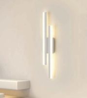 ŚCIEMNIALNA LAMPA LINIOWA SCIENNA LED KINKIET BIAŁY NOWOCZESNA DO SALONU