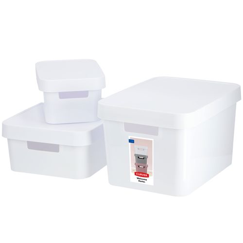 Curver 229113 pojemnik INFINITY biały z przykrywką na Arena.pl