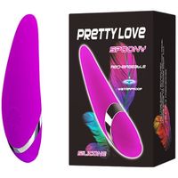 Silikonowy Wibrator Wielofunkcyjny - Stymulator Łechtaczki - Pretty Love Spoony