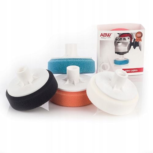 pad polerski twardy 80mm na gwint m14 gąbka tarcza polerska biała abw na Arena.pl