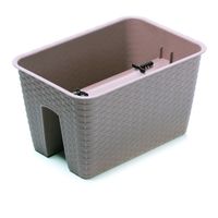 Doniczka skrzynka balkon poręcz 40cm Mokka