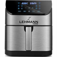 FRYTKOWNICA BEZTŁUSZCZOWA AIRFRYER 8L NIEPRZYWIERAJĄCA LEHMANN 12 PROGRAMÓW