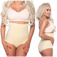 Majtki Wyszczuplające Wysoki Stan Korygujące Brzuch Figi Elastyczne L/XL