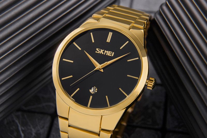 zegarek męski skmei 9140gdbk + box zdjęcie 3