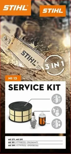ZESTAW DO KONSERWACIJ PIŁY STIHL MS 271 MS391 Nr13 zdjęcie 2
