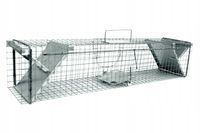 PUŁAPKA ŻYWOŁAPKA NA KUNY NORKI KLATKA 82x17x20