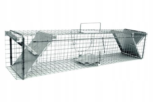 PUŁAPKA ŻYWOŁAPKA NA KUNY NORKI KLATKA 82x17x20 na Arena.pl