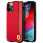 Etui Ferrari do iPhone 12 Pro Max, Czerwony