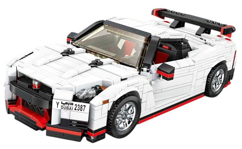 Zestaw Klocków Autko 1034El.białe zdjęcie 5