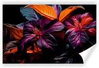 Fototapeta PREMIUM STRUKTURA ZMYWALANA NA WYMIAR bukiet czerwonych lelui