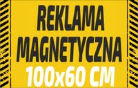 Reklama magnetyczna na samochód MAGNES 100x60cm