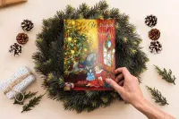 Karnet B6 Bn Choinka Z Zabawkami