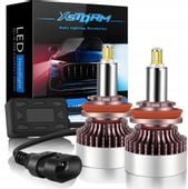ŻARÓWKI XSTORM LED H11 160W 360° 25000LM MOCNE CAN