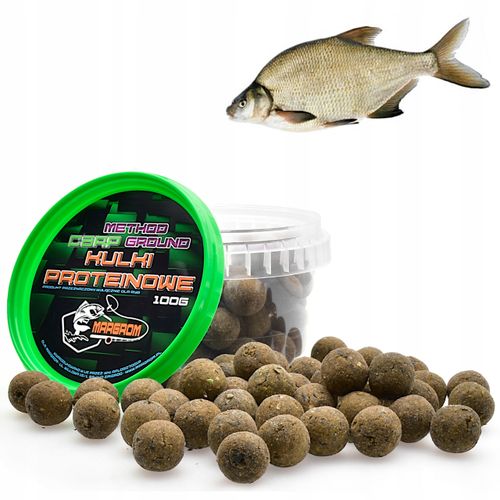 KULKI PROTEINOWE MARGROM 16mm 100g BRASEM na Arena.pl