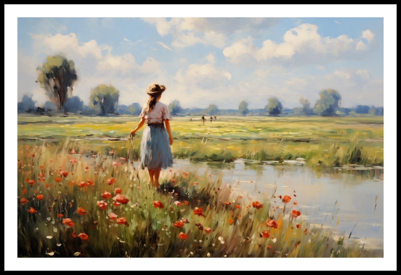 Plakat 86,4x56,8cm Wiejski Spokój zdjęcie 3