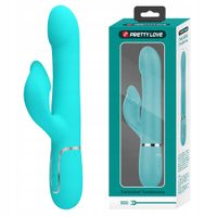 Wibrator wielofunkcyjny, silikonowy, 7 wibracji i 4 tryby rotacji kulek