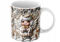 Świąteczny Kubek - Na Prezent - NOWOŚĆ - HIT - Bestseller - ANIOŁEK