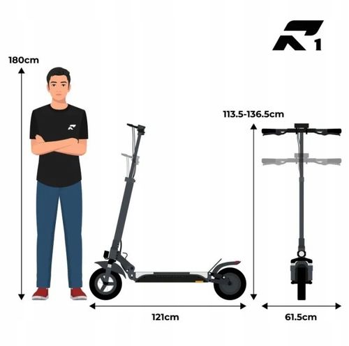 Hulajnoga elektryczna Ruptor R1 V2 Miedziany 48V20Ah z przeglądem zerowym na Arena.pl