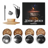 ZESTAW DO WĘDZENIA WHISKY SMOKER DREWIENKA whiskey prezent dla faceta