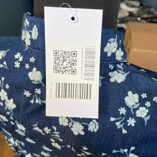 Sukienka Przed Kolano 38 Niebieski Casual Elegancka Wygodna Bawełna 100 na Arena.pl