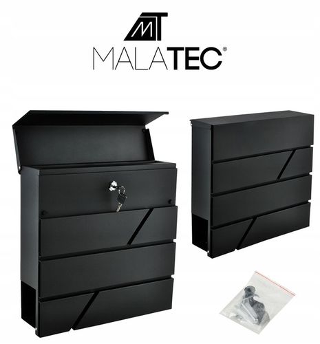 Skrzynka na Listy Pocztowa Gazety Pocztę Duża Listowa A4 Antracyt do Domu na Arena.pl