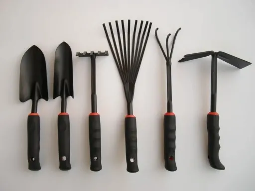NARZĘDZIA OGRODOWE OGRODNICZE ZESTAW 6 SZTUK zdjęcie 2