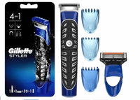 GILLETTE STYLER PRECYZYJNY TRYMER DO CIAŁA I ZAROSTU + MASZYNKA DO GOLENIA