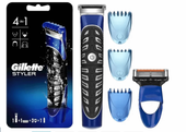 GILLETTE STYLER PRECYZYJNY TRYMER DO CIAŁA I ZAROSTU + MASZYNKA DO GOLENIA