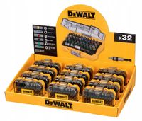 DEWALT ZESTAW KOŃCÓWEK 32cz. EKSPOZYTOR 12op. DT7969M-QZ