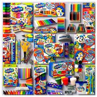 XXL BAMBINO DUŻA WYPRAWKA SZKOLNA DO KLAS 1-3 ZESTAW PRZYBORÓW SZKOLNYCH