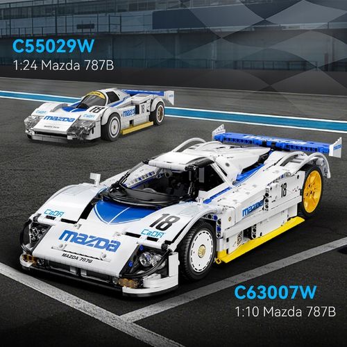 KLOCKI CADA MAZDA 787B AUTO SPORTOWE 50 CM 1:10 WYŚCIGÓWKA 1797 ELEMENTÓW na Arena.pl