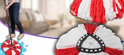 12X WKŁAD DO MOPA OBROTOWEGO VILEDA TURBO WKŁAD ZAPAS KOŃCÓWKA MEGA CHŁONNE na Arena.pl