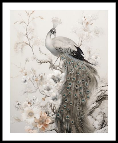 Plakat 40x50cm Pawia Gracja na Arena.pl